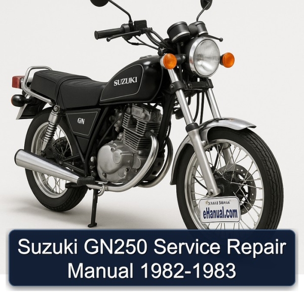 Suzuki GN250 Service Repair Manual 1982-1983