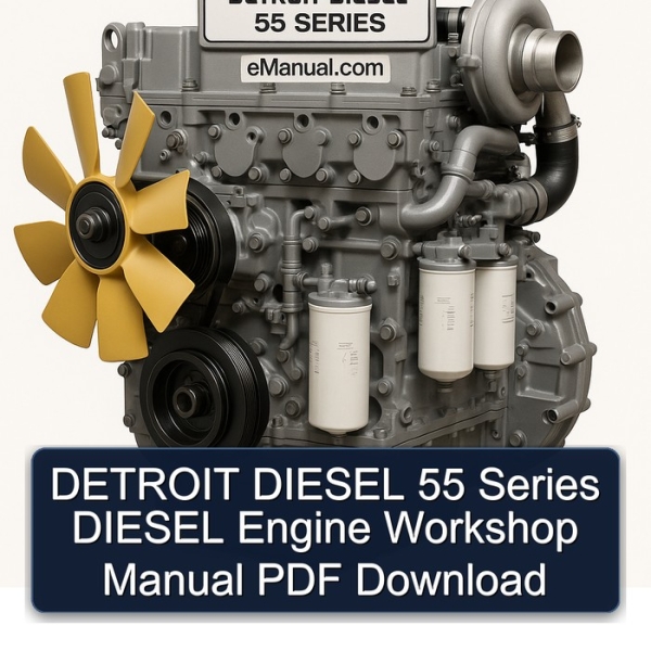 DETROIT DIESEL 55 Series DIESEL Engine Workshop Manual PDF Download