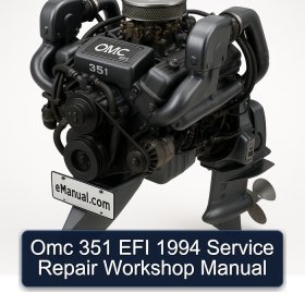 Omc 351 EFI 1994 Service Repair Workshop Manual
