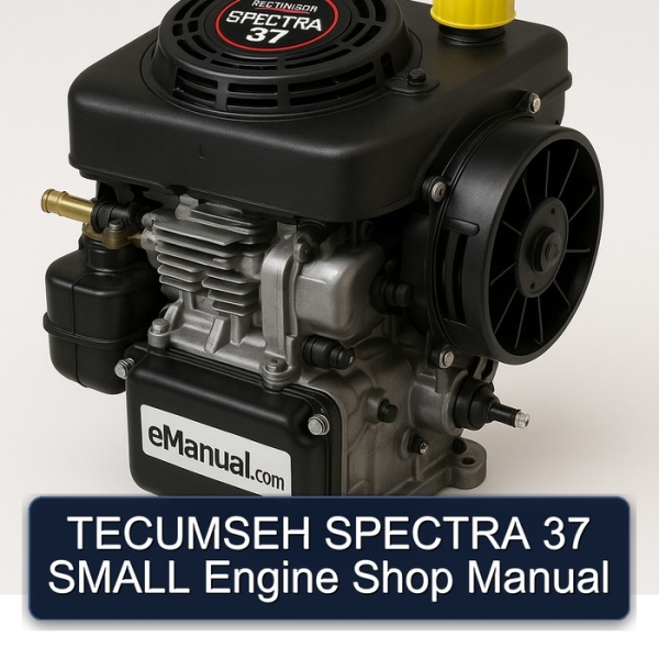 TECUMSEH SPECTRA 37 SMALL Engine Shop Manual