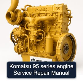 Komatsu 95 series engine Service Repair Manual