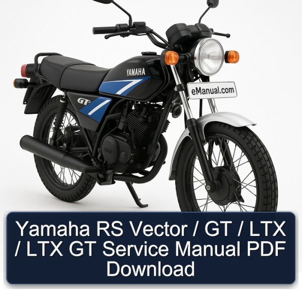 Yamaha RS Vector / GT / LTX / LTX GT Service Manual PDF Download