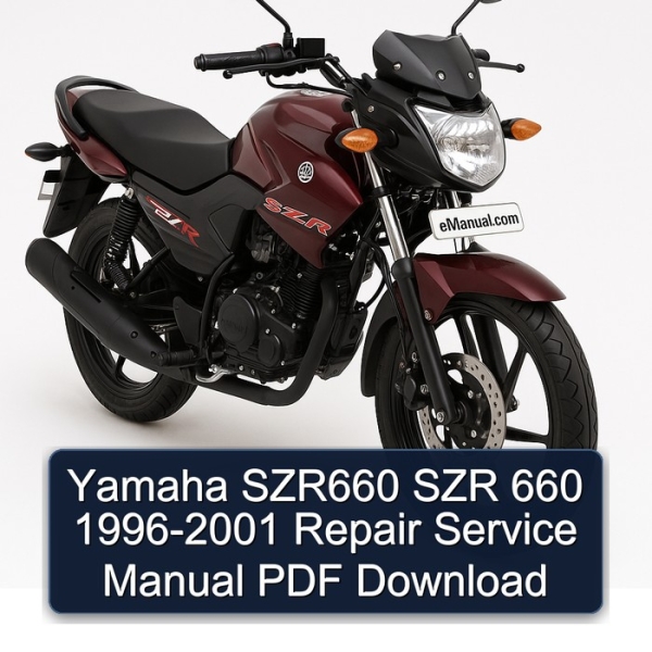 Yamaha SZR660 SZR 660 1996-2001 Repair Service Manual PDF Download