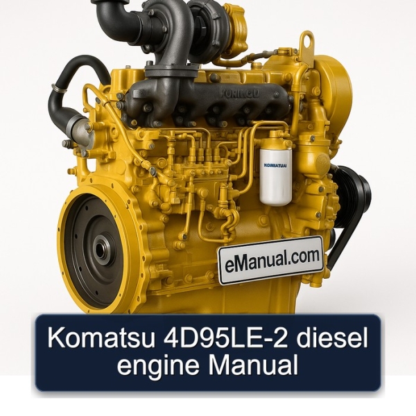 Komatsu 4D95LE-2 diesel engine Manual