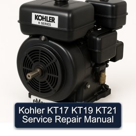 Kohler KT17 KT19 KT21 Service Repair Manual