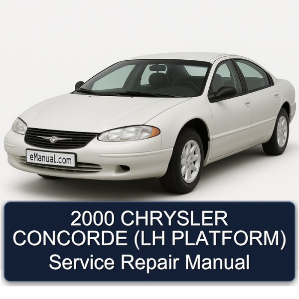 2000 CHRYSLER CONCORDE (LH PLATFORM) Service Repair Manual