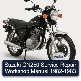 Suzuki GN250 Service Repair Workshop Manual 1982-1983