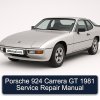 Porsche 924 Carrera GT 1981 Service Repair Manual