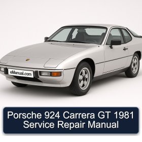 Porsche 924 Carrera GT 1981 Service Repair Manual