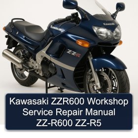 Kawasaki ZZR600 Workshop Service Repair Manual ZZ-R600 ZZ-R5