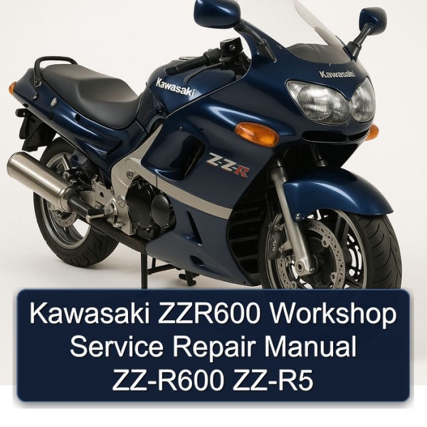 Kawasaki ZZR600 Workshop Service Repair Manual ZZ-R600 ZZ-R5