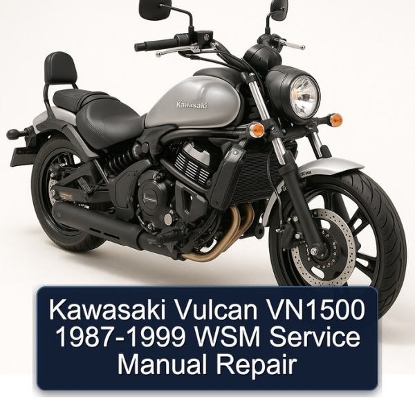Kawasaki Vulcan VN1500 1987-1999 WSM Service Manual Repair