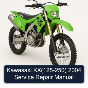 Kawasaki KX(125-250) 2004 Service Repair Manual