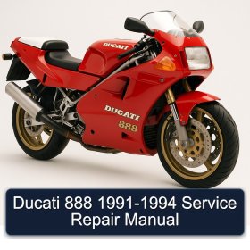 Ducati 888 1991-1994 Service Repair Manual
