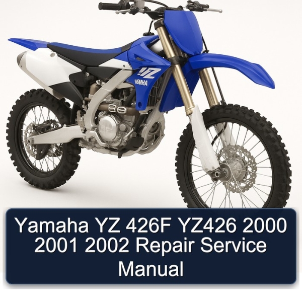 Yamaha YZ 426F YZ426 2000 2001 2002 Repair Service Manual