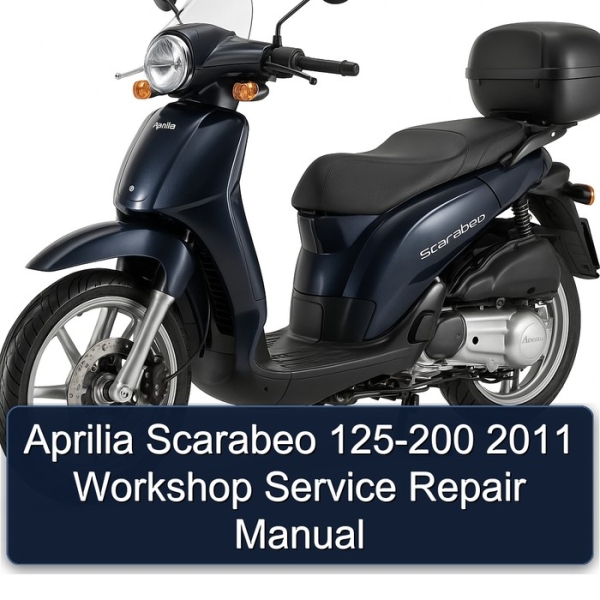 Aprilia Scarabeo 125-200 2011 Workshop Service Repair Manual