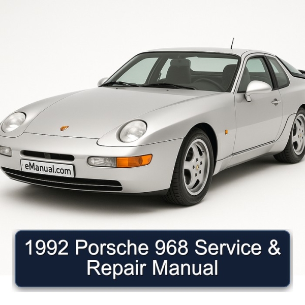 1992 Porsche 968 Service & Repair Manual