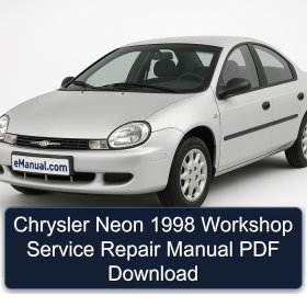 Chrysler Neon 1998 Workshop Service Repair Manual PDF Download