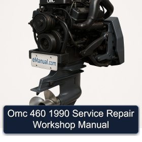 Omc 460 1990 Service Repair Workshop Manual
