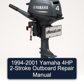 1994-2001 Yamaha 4HP 2-Stroke Outboard Repair Manual