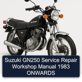 Suzuki GN250 Service Repair Workshop Manual 1983 ONWARDS