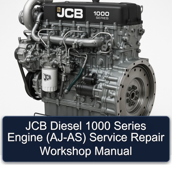 JCB Diesel 1000 Series Engine (AJ-AS) Service Repair Workshop Manual