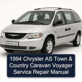 1994 Chrysler AS Town & Country Caravan Voyager Service Repair Manual