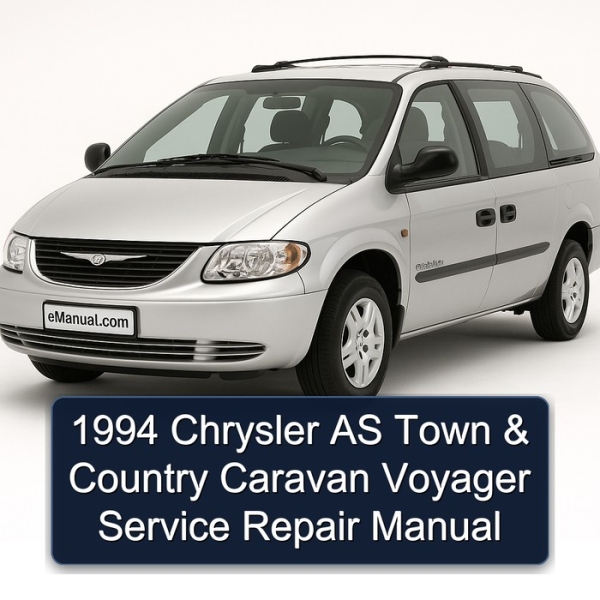 1994 Chrysler AS Town & Country Caravan Voyager Service Repair Manual