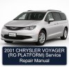 2001 CHRYSLER VOYAGER (RG PLATFORM) Service Repair Manual