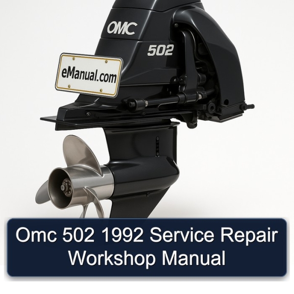 Omc 502 1992 Service Repair Workshop Manual