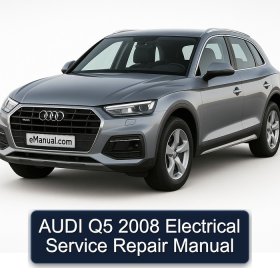 AUDI Q5 2008 Electrical Service Repair Manual