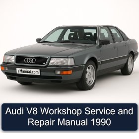 Audi V8 Workshop Service and Repair Manual 1990