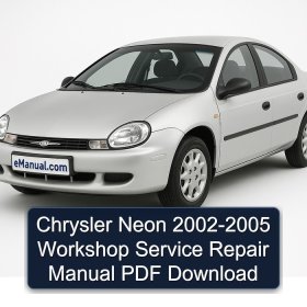 Chrysler Neon 2002-2005 Workshop Service Repair Manual PDF Download