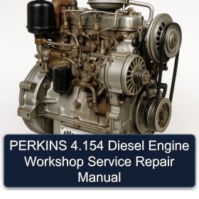 PERKINS 4.154 Diesel Engine Workshop Service Repair Manual