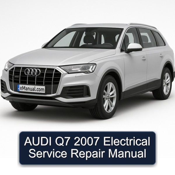AUDI Q7 2007 Electrical Service Repair Manual
