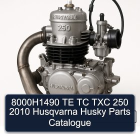 8000H1490 TE TC TXC 250 2010 Husqvarna Husky Parts Catalogue