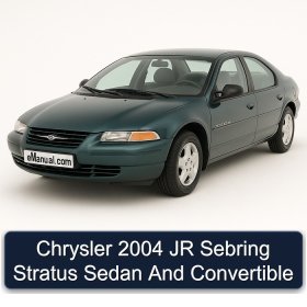Chrysler 2004 JR Sebring Stratus Sedan And Convertible