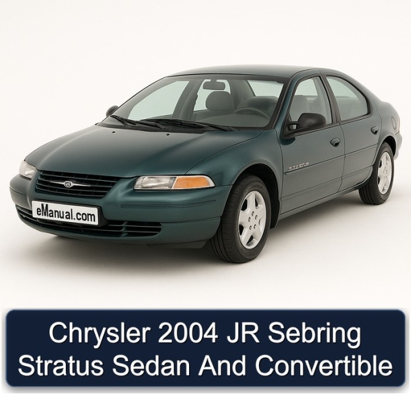 Chrysler 2004 JR Sebring Stratus Sedan And Convertible
