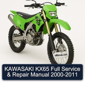 KAWASAKI KX65 Full Service & Repair Manual 2000-2011