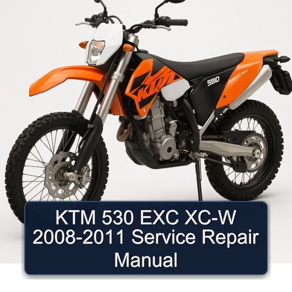KTM 530 EXC XC-W 2008-2011 Service Repair Manual