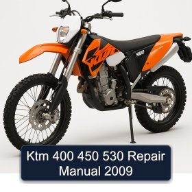 Ktm 400 450 530 Repair Manual 2009