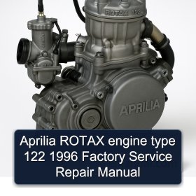 Aprilia ROTAX engine type 122 1996 Factory Service Repair Manual