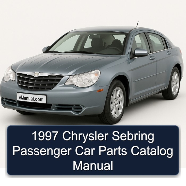 1997 Chrysler Sebring Passenger Car Parts Catalog Manual