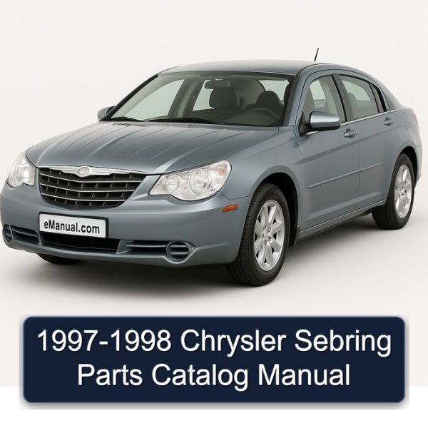 1997-1998 Chrysler Sebring Parts Catalog Manual