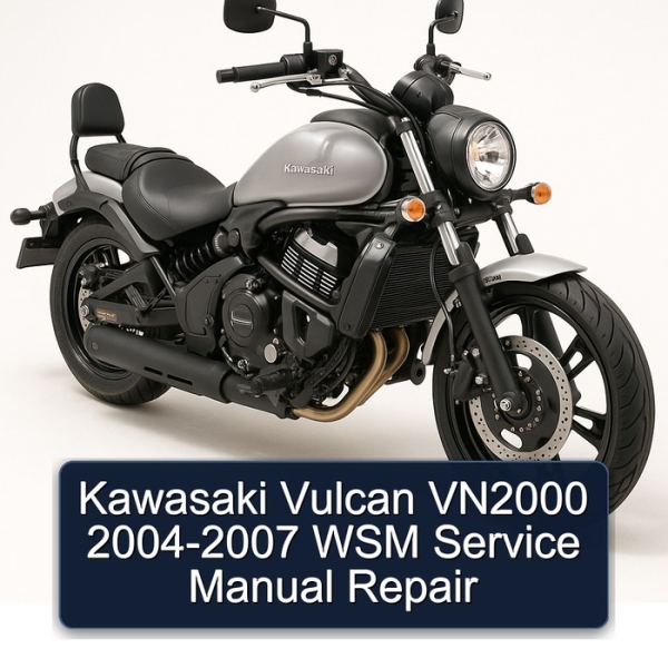 Kawasaki Vulcan VN2000 2004-2007 WSM Service Manual Repair