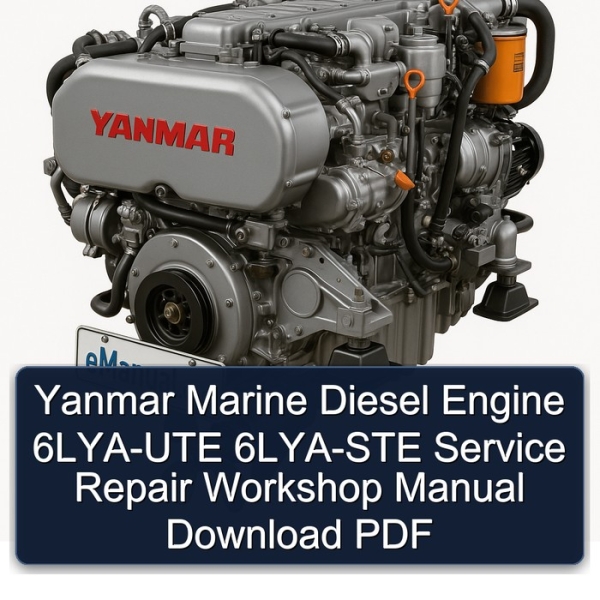 Yanmar Marine Diesel Engine 6LYA-UTE 6LYA-STE Service Repair Workshop Manual Download PDF