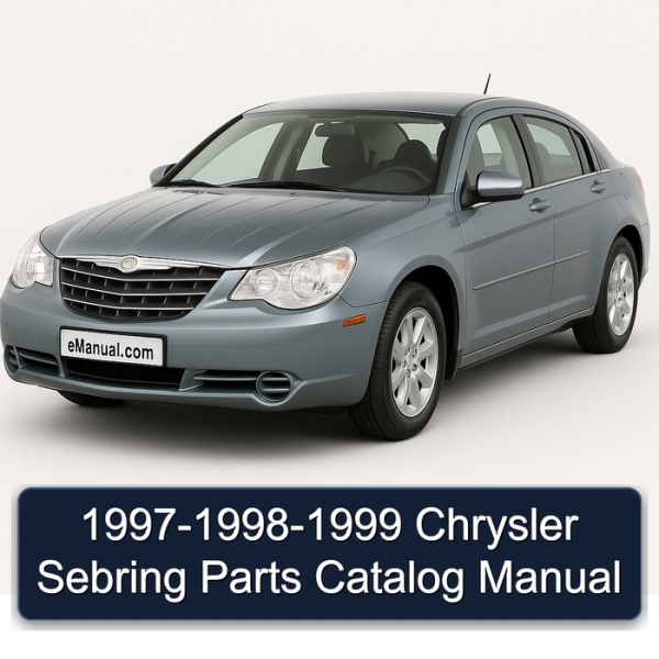 1997-1998-1999 Chrysler Sebring Parts Catalog Manual