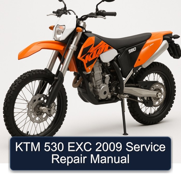 KTM 530 EXC 2009 Service Repair Manual