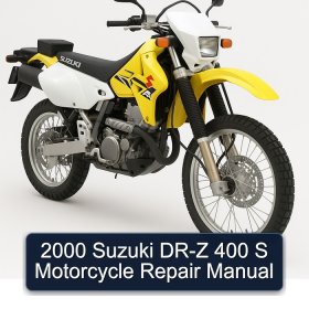 2000 Suzuki DR-Z 400 S Motorcycle Repair Manual