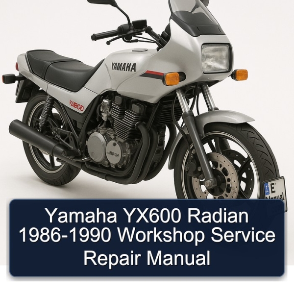 Yamaha YX600 Radian 1986-1990 Workshop Service Repair Manual